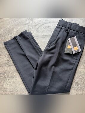 Kids Black Formal Dress Pants